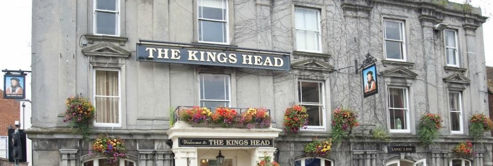 King'S Head Hotel By Greene King Inns ウィンボーン・ミンスター エクステリア 写真